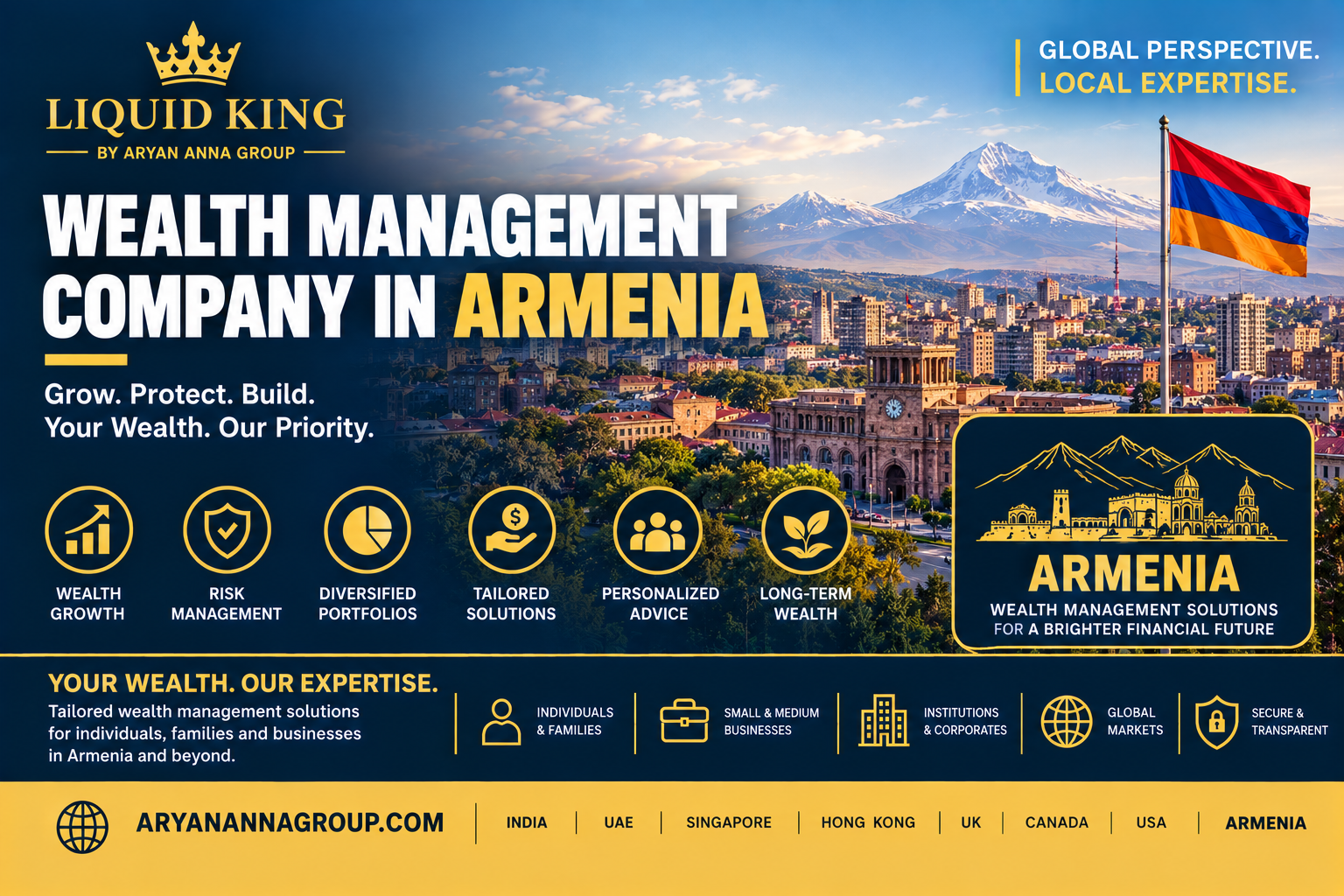 Wealth Management Company in Armenia providing professional investment and financial planning services